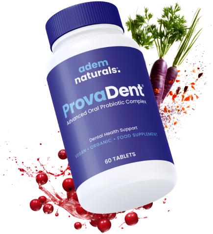 ProvaDent Natural Oral Health Supplement Bottle